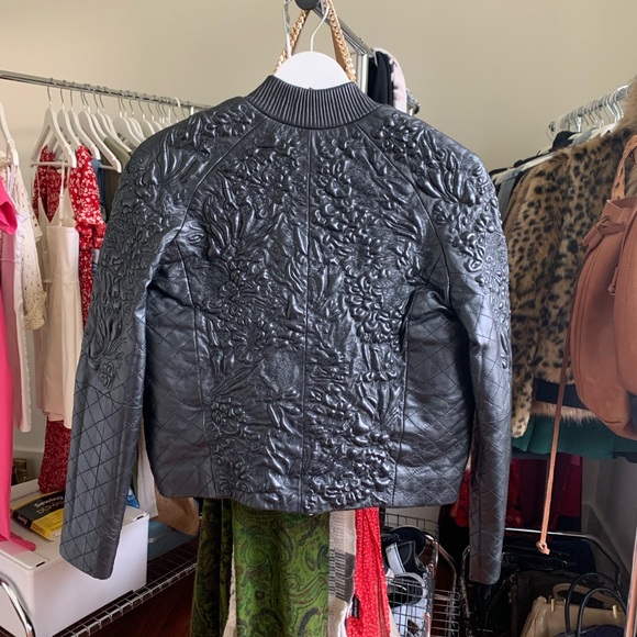 Antik Batik Maxou Black Leather Jacket - Picture 2 of 4